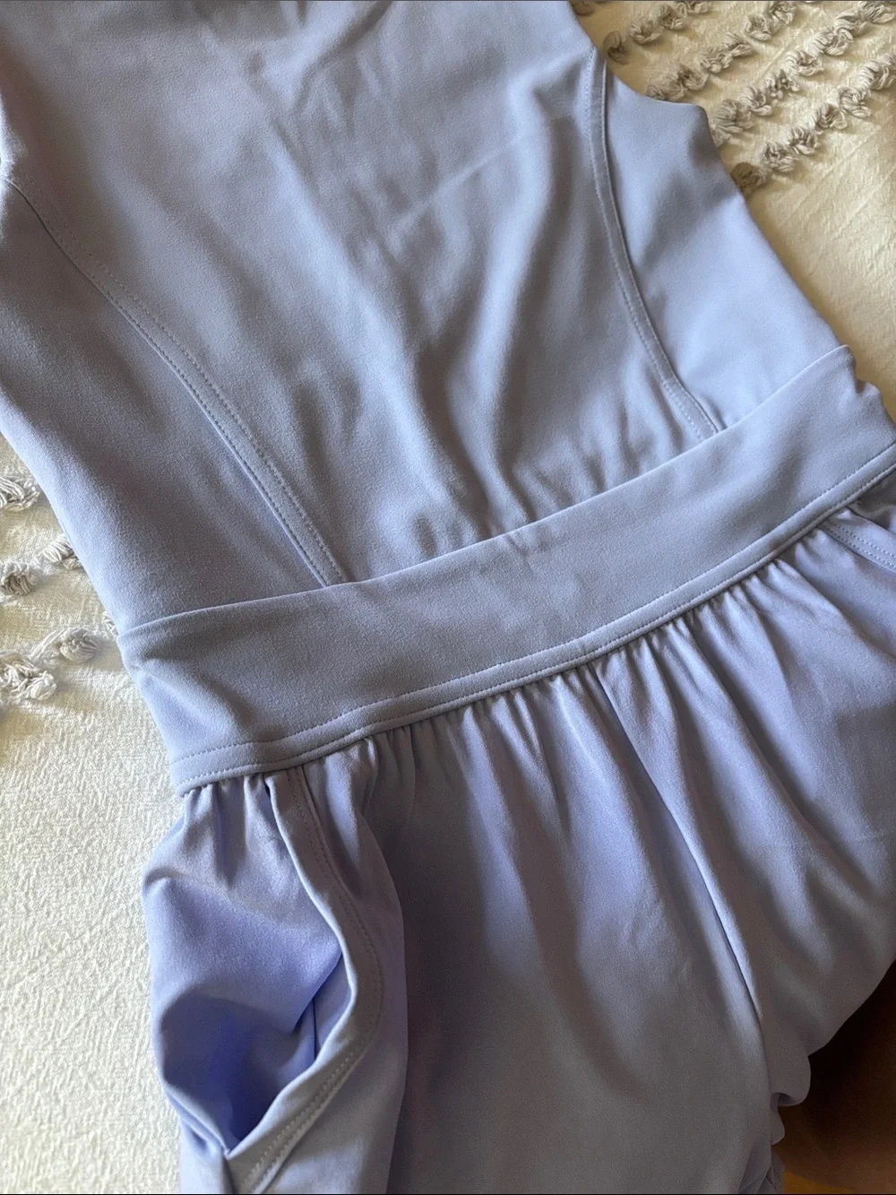 abercrombie kids lavender one-piece jumpsuit